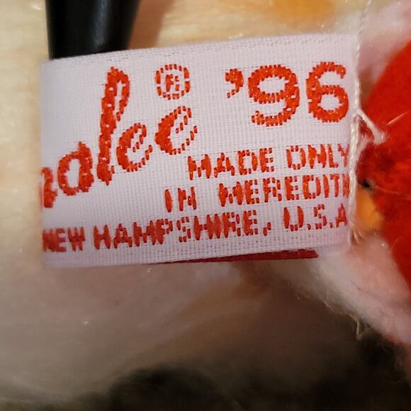 ANNALEE '96 SANTA & MRS. CLAUS, Figurine, 9" on Display Stand Meredith NH, USA - Picture 7 of 7